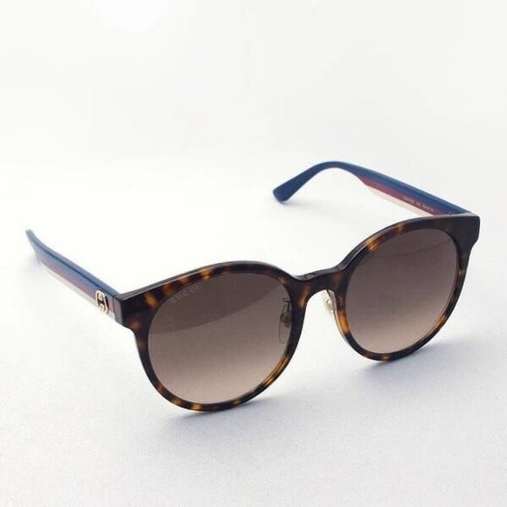 New Authentic Gucci GG0416SK 003 Havana Brown Gradient Sunglasses - Picture 9 of 15